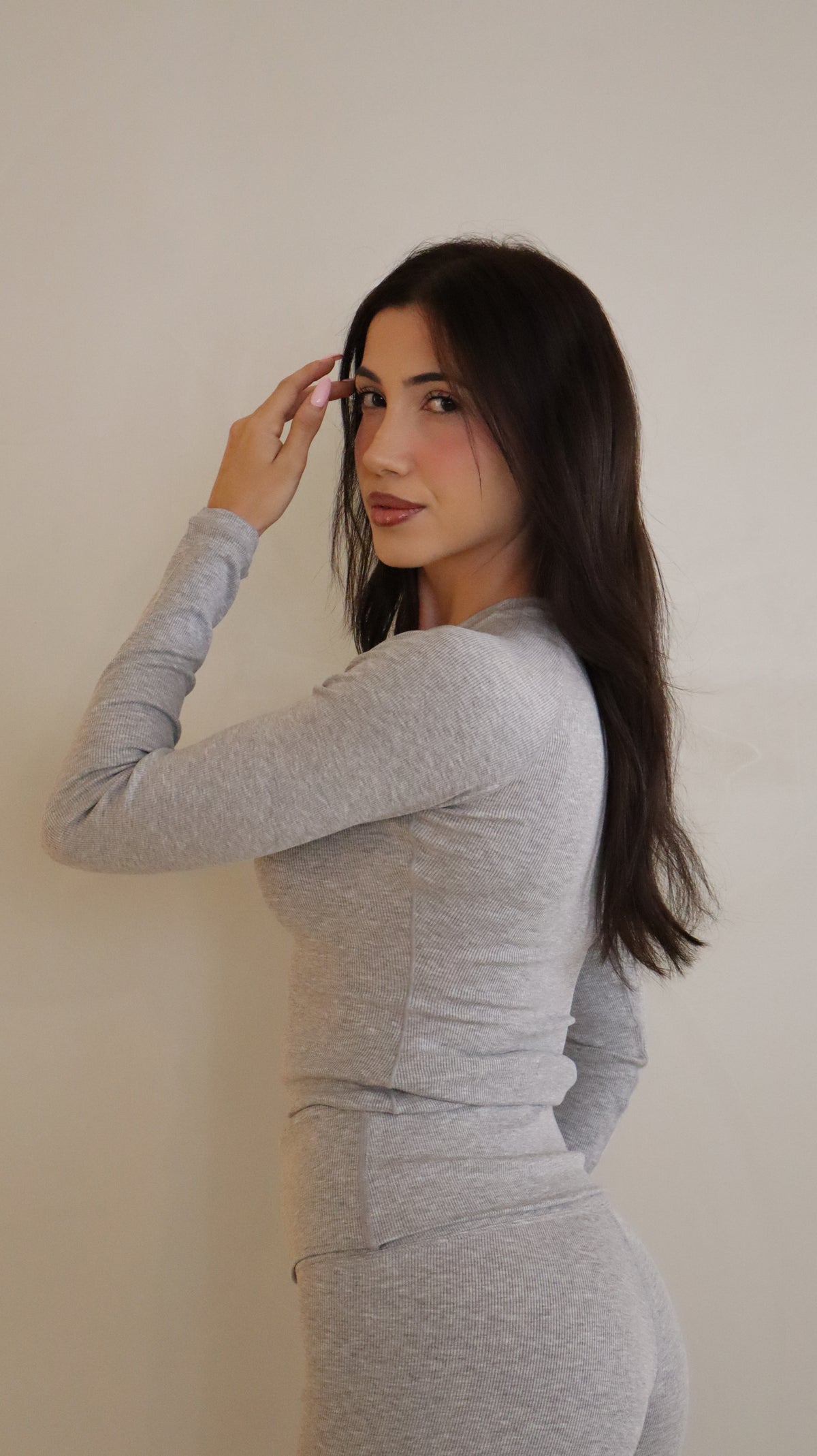 Sculpt Set Top Gray