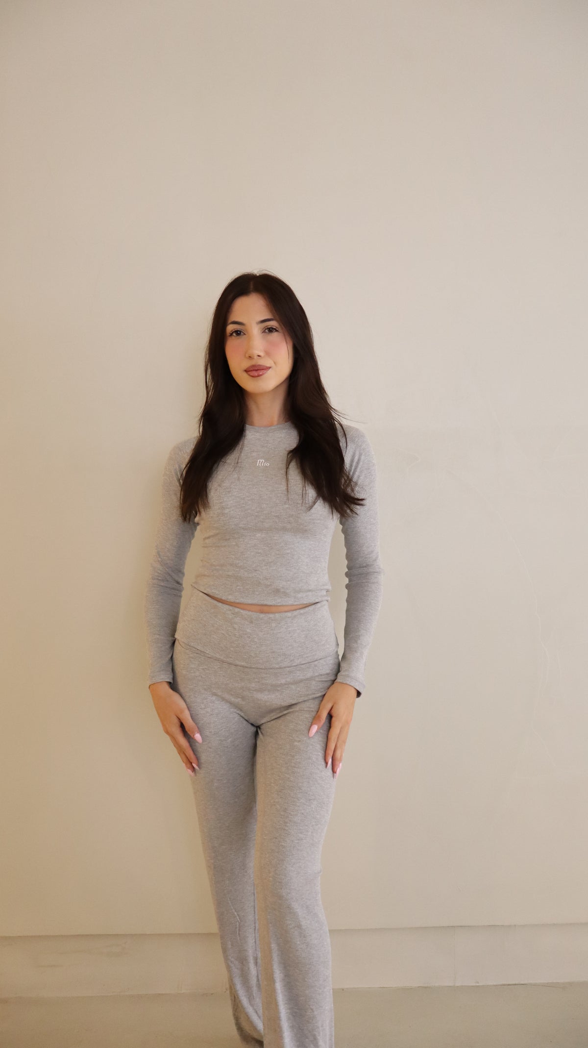 Sculpt Set Top Gray