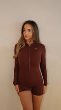Sculpted Open-Back long sleeve