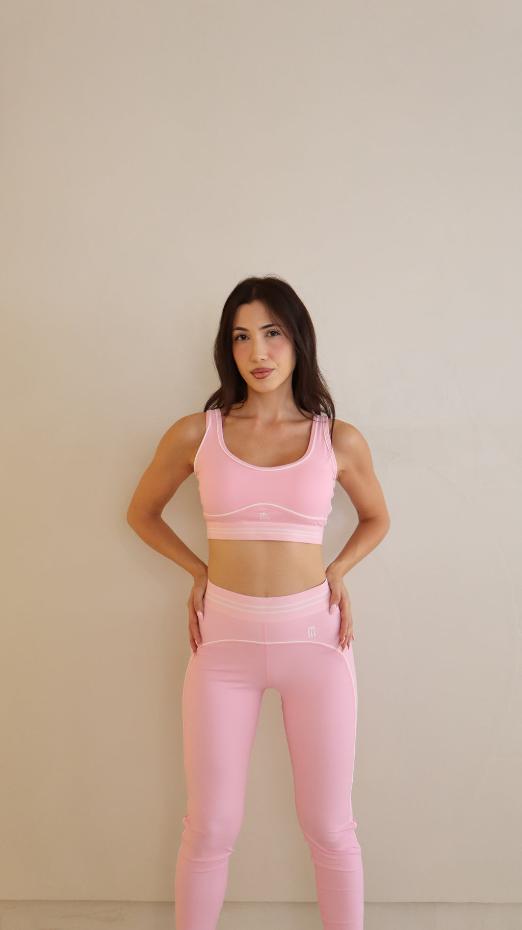 Mio Sculpt Top Baby Pink