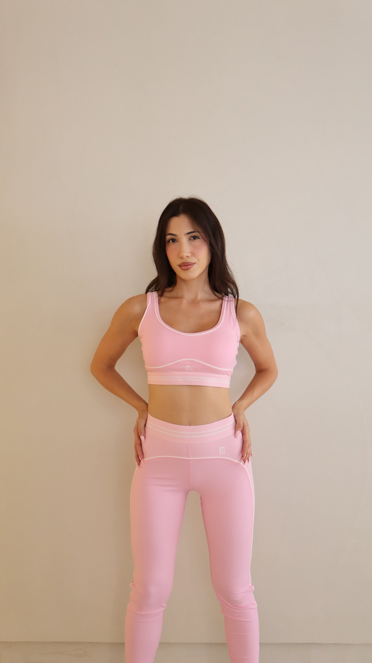 Mio Sculpt Top Baby Pink