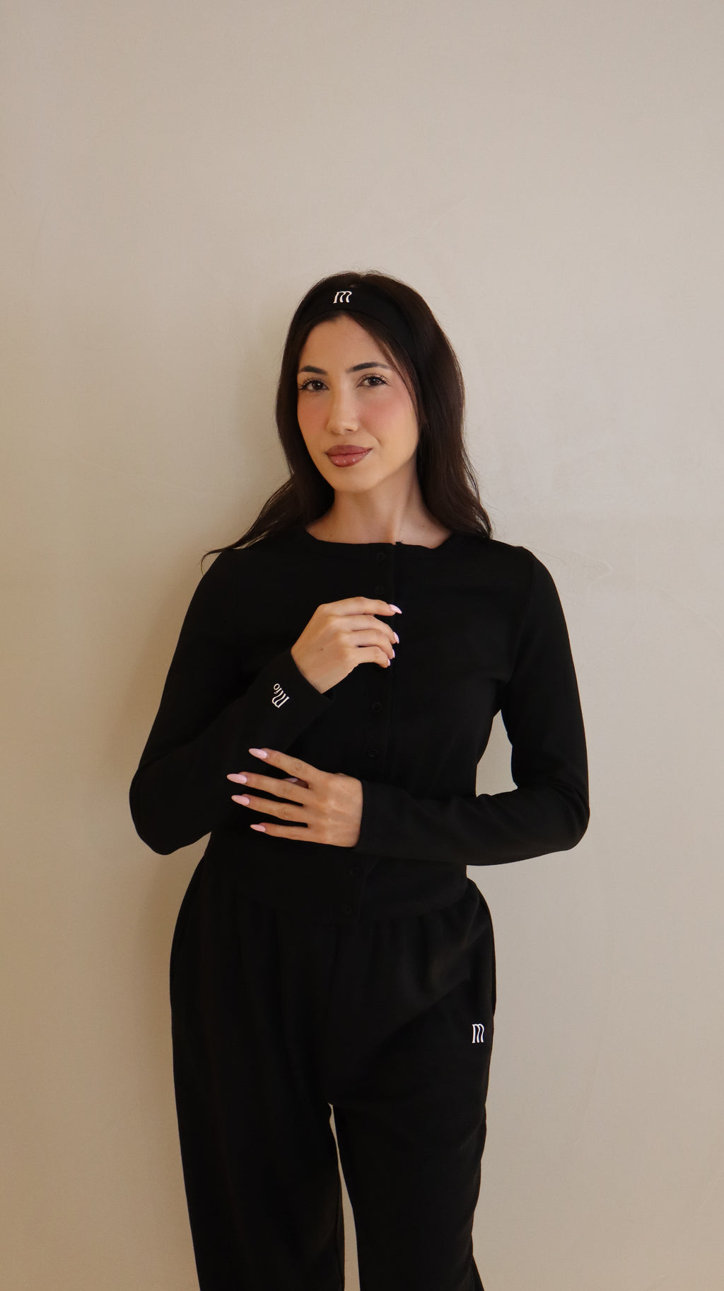 Forme Pants Set Black
