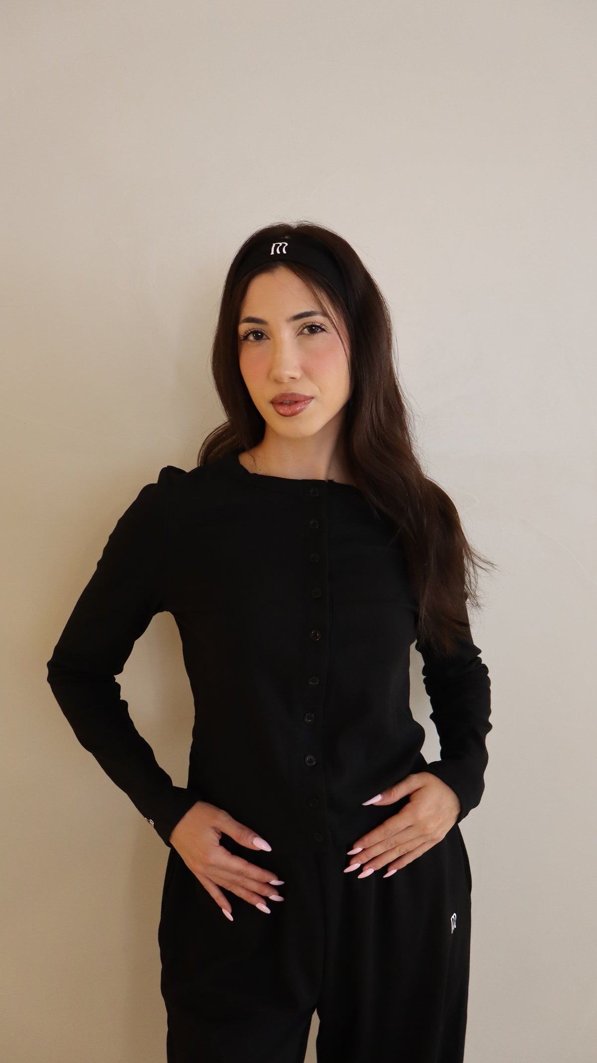 Forme Pants Set Black