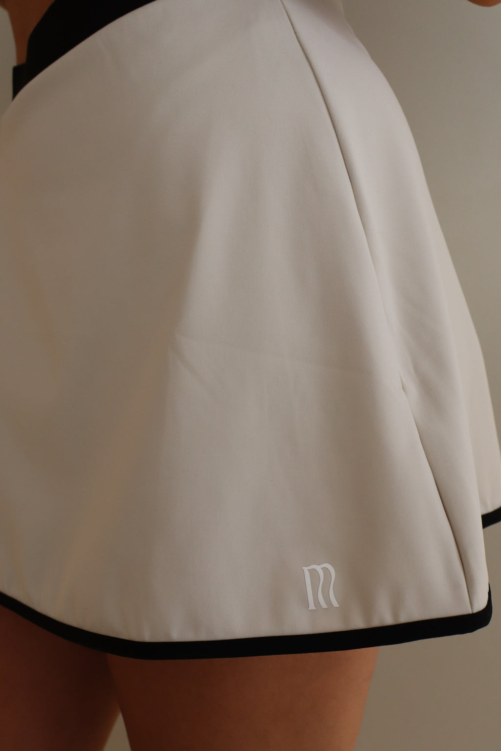 Rival Mini Skirt Cream