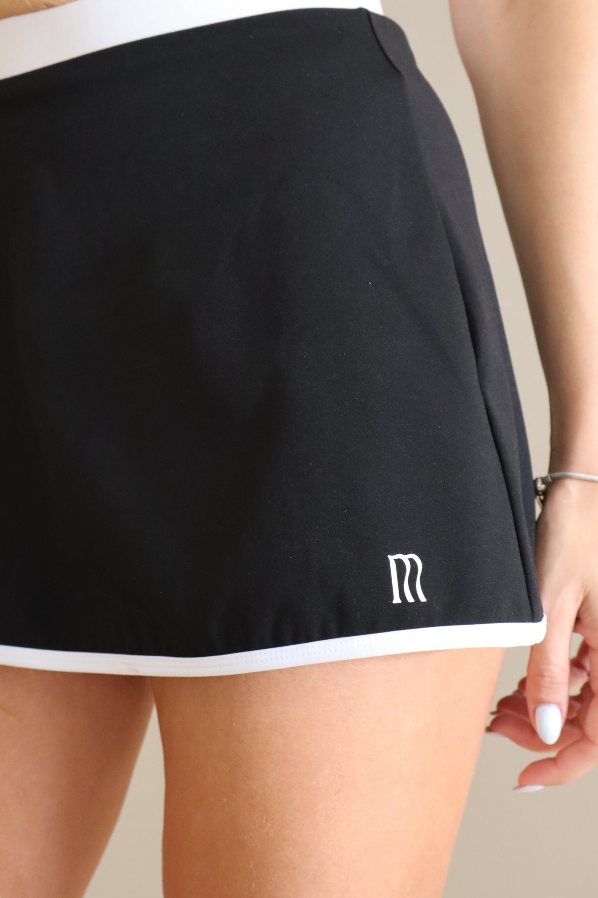 Rival Mini Skirt Black