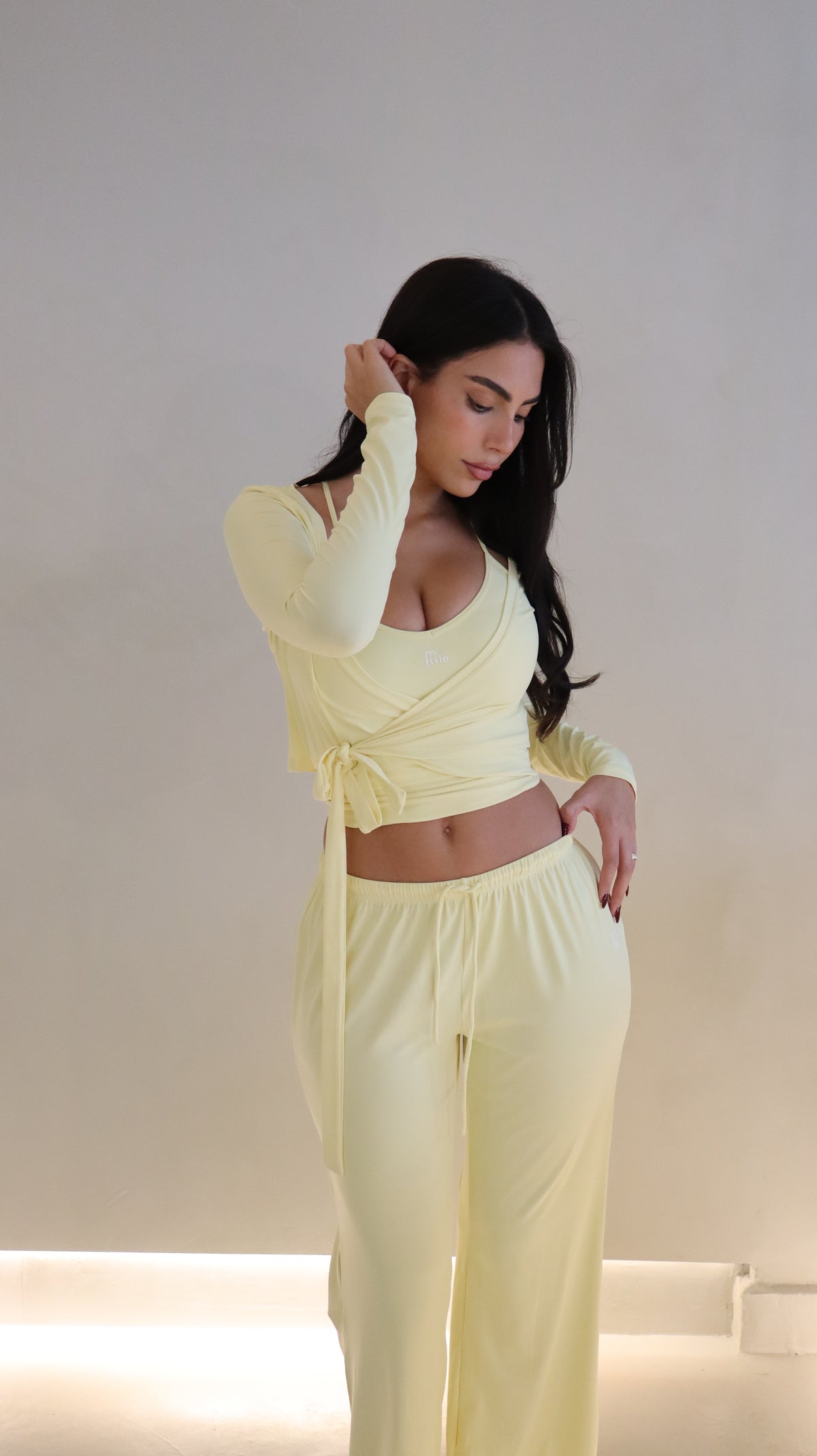 The Ballet Wrap Top Butter
