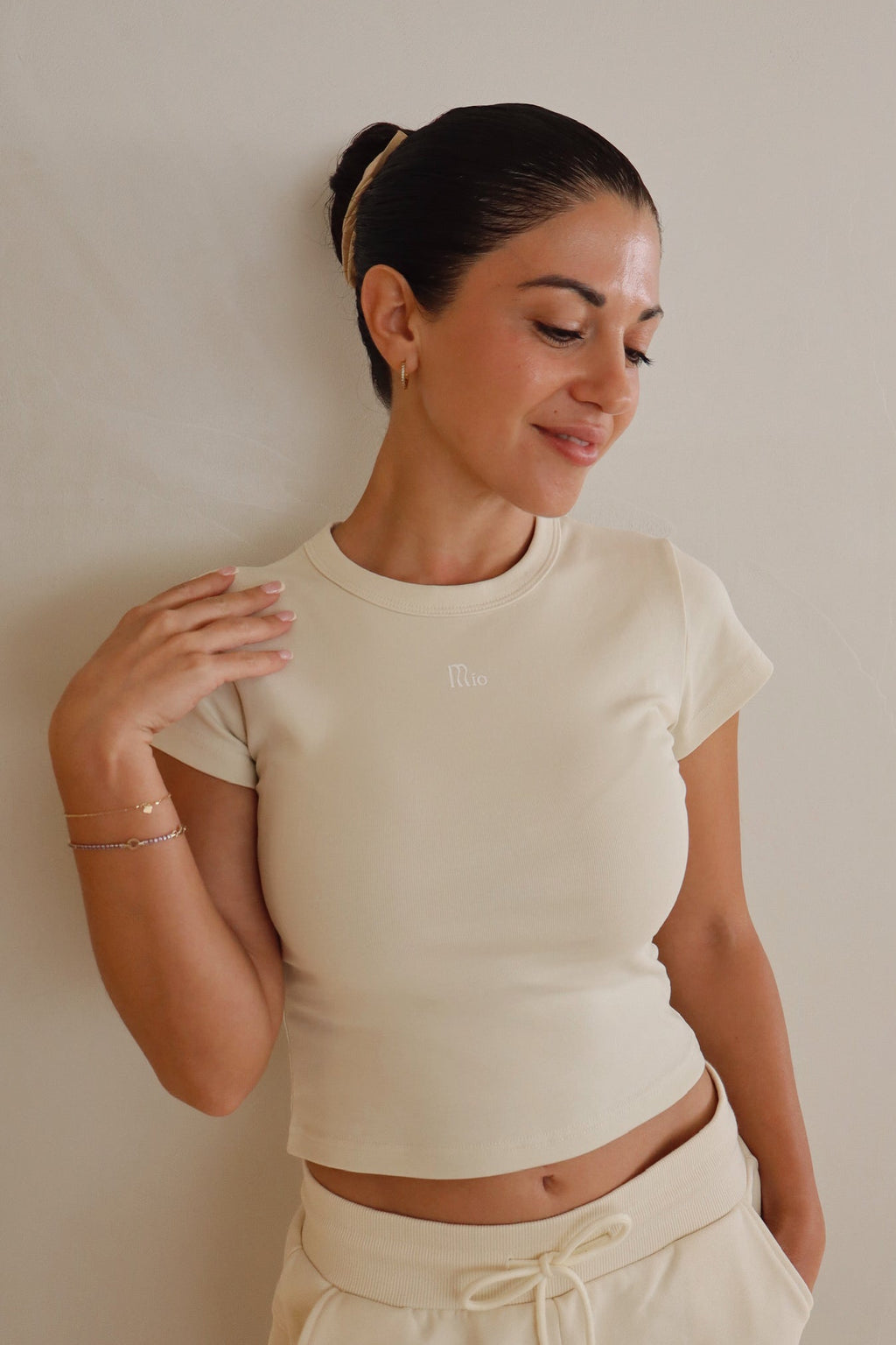 Timeless Top Sleeve Cream